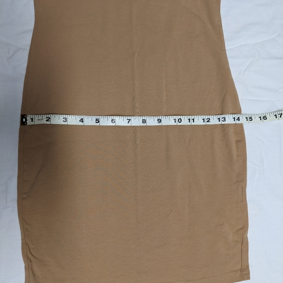 Shein Nude Bodycon Mini Dress - Picture 4 of 7